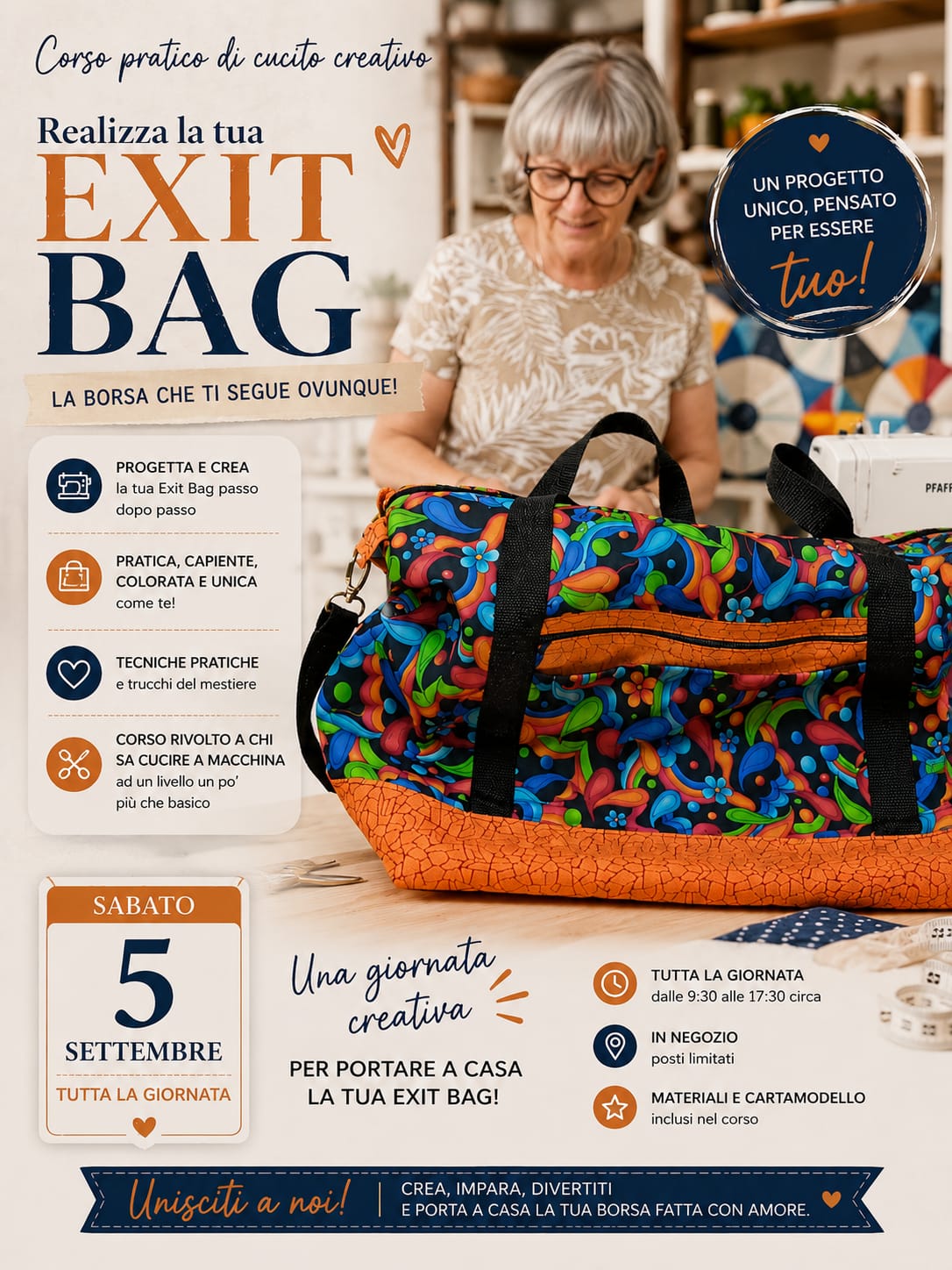 corso exit bag
